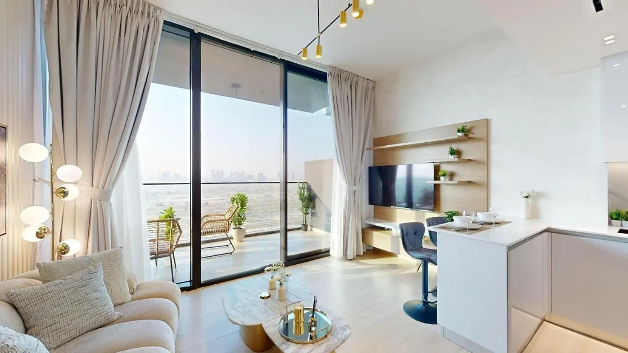 Binghatti Corner - Tranquil One Bedroom In Jvc Dubai 0*,