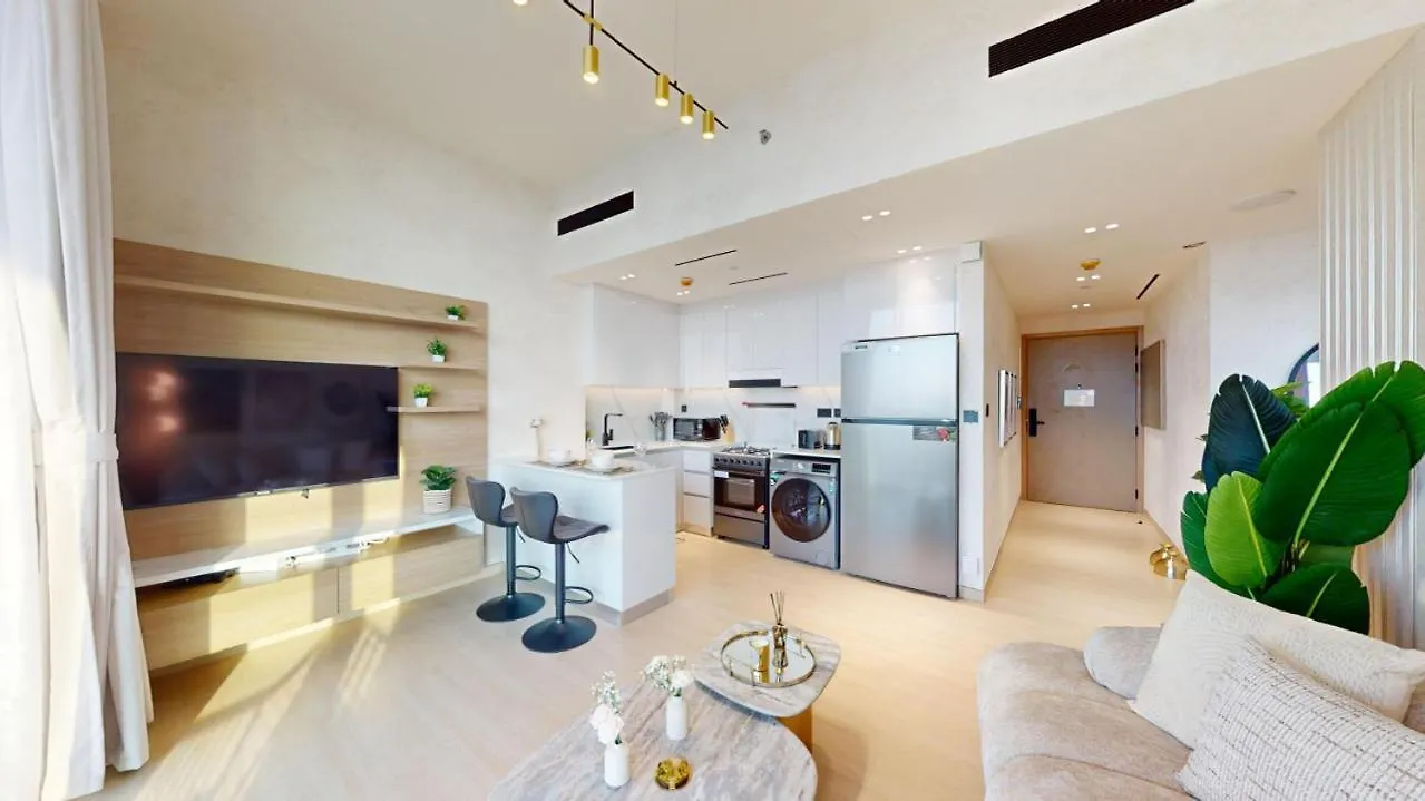 Apartment Binghatti Corner - Tranquil One Bedroom In Jvc Dubai